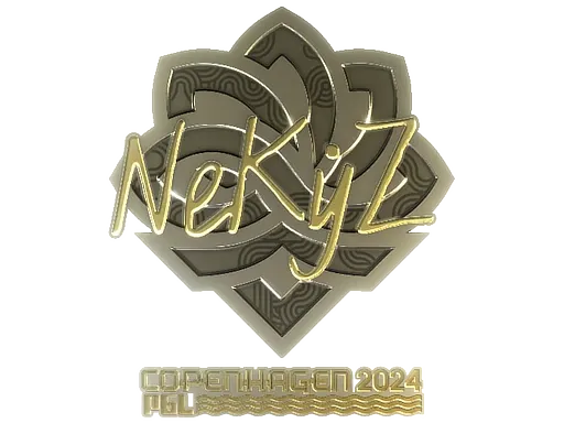 Sticker | NEKiZ (Gold) | Copenhagen 2024 - $ 1.10