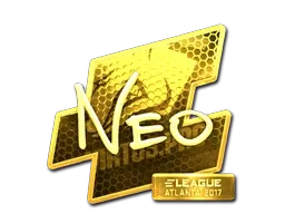 Sticker | NEO (Gold) | Atlanta 2017 - $ 103.96