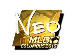 Sticker | NEO (Gold) | MLG Columbus 2016 - $ 25.27