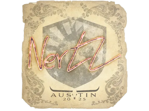 Sticker | NertZ | Austin 2025 - $ 0.03