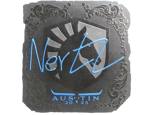 Sticker | NertZ (Foil) | Austin 2025 - $ 0.05