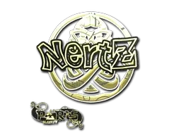 Sticker | NertZ (Gold) | Paris 2023 - $ 1.00