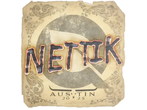 Sticker | nettik | Austin 2025 - $ 0.03