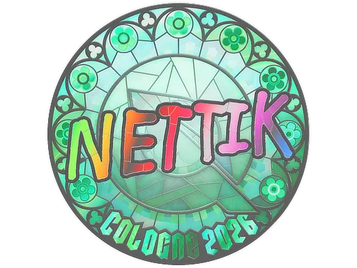 Sticker | nettik (Holo) | Cologne 2026 - $ 1.14