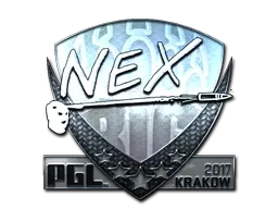Sticker | nex (Foil) | Krakow 2017 - $ 25.00