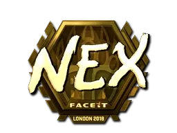 Sticker | nex (Gold) | London 2018 - $ 320.00