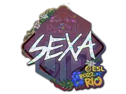 Sticker | nexa (Glitter) | Rio 2022 - $ 0.40