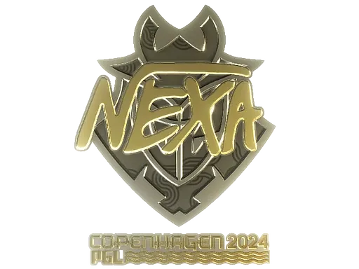 Sticker | nexa (Gold) | Copenhagen 2024 - $ 1.42