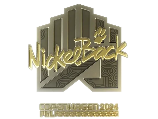 Sticker | NickelBack (Gold) | Copenhagen 2024 - $ 1.16