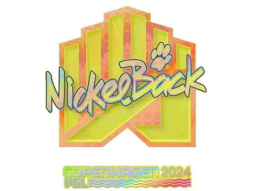Sticker | NickelBack (Holo) | Copenhagen 2024 - $ 0.51