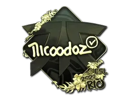 Sticker | nicoodoz (Gold) | Rio 2022 - $ 3.35