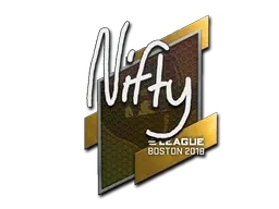 Sticker | Nifty | Boston 2018 - $ 2.04