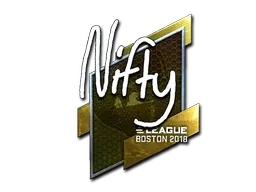 Sticker | Nifty (Foil) | Boston 2018 - $ 21.22