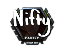 Sticker | Nifty (Foil) | London 2018 - $ 5.52
