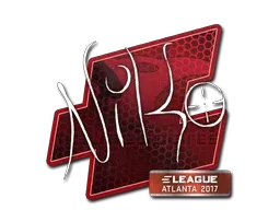 Sticker | NiKo | Atlanta 2017 - $ 33.13