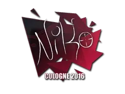 Sticker | NiKo | Cologne 2016 - $ 31.00