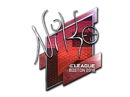 Sticker | NiKo (Foil) | Boston 2018 - $ 56.87