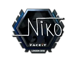Sticker | NiKo (Foil) | London 2018 - $ 25.30