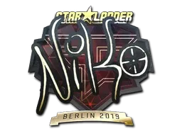 Sticker | NiKo (Gold) | Berlin 2019 - $ 51.78