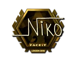 Sticker | NiKo (Gold) | London 2018 - $ 538.41