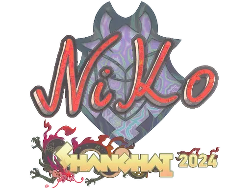 Sticker | NiKo (Holo) | Shanghai 2024 - $ 15.45