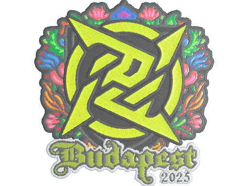 Sticker | Ninjas in Pyjamas (Embroidered) | Budapest 2025 - $ 0.03
