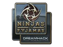 Sticker | Ninjas in Pyjamas (Foil) | DreamHack 2014 - $ 161.57