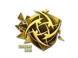 Sticker | Ninjas in Pyjamas (Gold) | Cologne 2016 ``