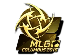 Sticker | Ninjas in Pyjamas (Gold) | MLG Columbus 2016 ``