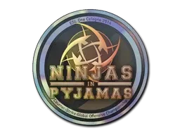 Sticker | Ninjas in Pyjamas (Holo) | Cologne 2014 - $ 37.49