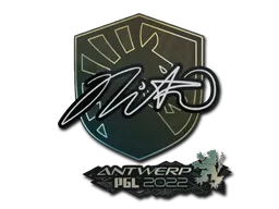 Sticker | nitr0 | Antwerp 2022 - $ 0.04