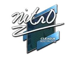 Sticker | nitr0 | Boston 2018 - $ 2.73