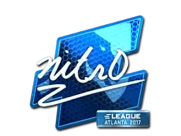 Sticker | nitr0 (Foil) | Atlanta 2017 - $ 55.08