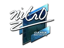 Sticker | nitr0 (Foil) | Boston 2018 - $ 12.57