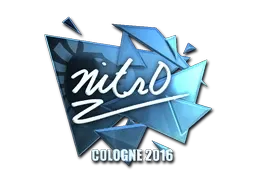 Sticker | nitr0 (Foil) | Cologne 2016 - $ 29.99
