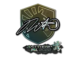 Sticker | nitr0 (Glitter) | Antwerp 2022 - $ 0.04