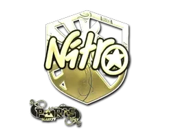 Sticker | nitr0 (Gold) | Paris 2023 - $ 1.56