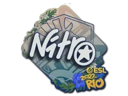 Sticker | nitr0 | Rio 2022 - $ 0.03