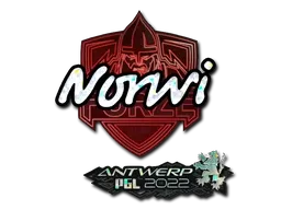 Sticker | Norwi (Glitter) | Antwerp 2022 - $ 0.04