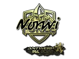 Sticker | Norwi (Gold) | Antwerp 2022 - $ 1.58