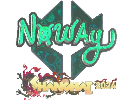 Sticker | noway (Holo) | Shanghai 2024 - $ 0.00