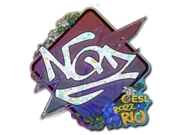 Sticker | NQZ (Glitter) | Rio 2022 - $ 0.50