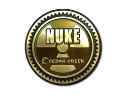Sticker | Nuke (Gold) - $ 0.00