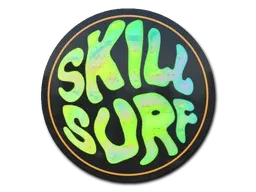 Sticker | Ocean Sunset Skill Surf (Holo) - $ 5.40