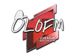 Sticker | olofmeister | Boston 2018 - $ 2.43
