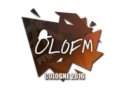 Sticker | olofmeister | Cologne 2016 - $ 2.90