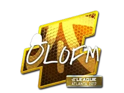 Sticker | olofmeister (Foil) | Atlanta 2017 - $ 95.41