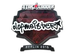 Sticker | olofmeister (Foil) | Berlin 2019 - $ 0.81