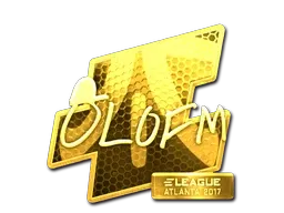 Sticker | olofmeister (Gold) | Atlanta 2017 - $ 103.96