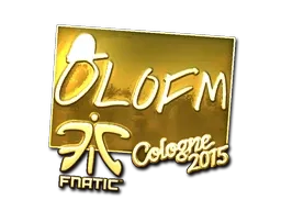 Sticker | olofmeister (Gold) | Cologne 2015 - $ 21.90